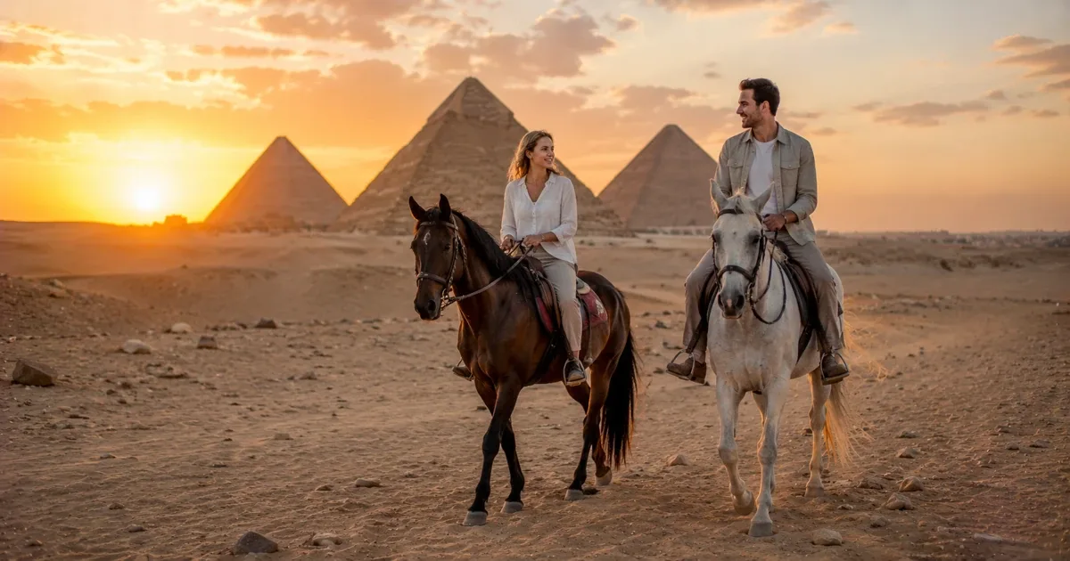 Camel or horse ride in Giza for Travelers
