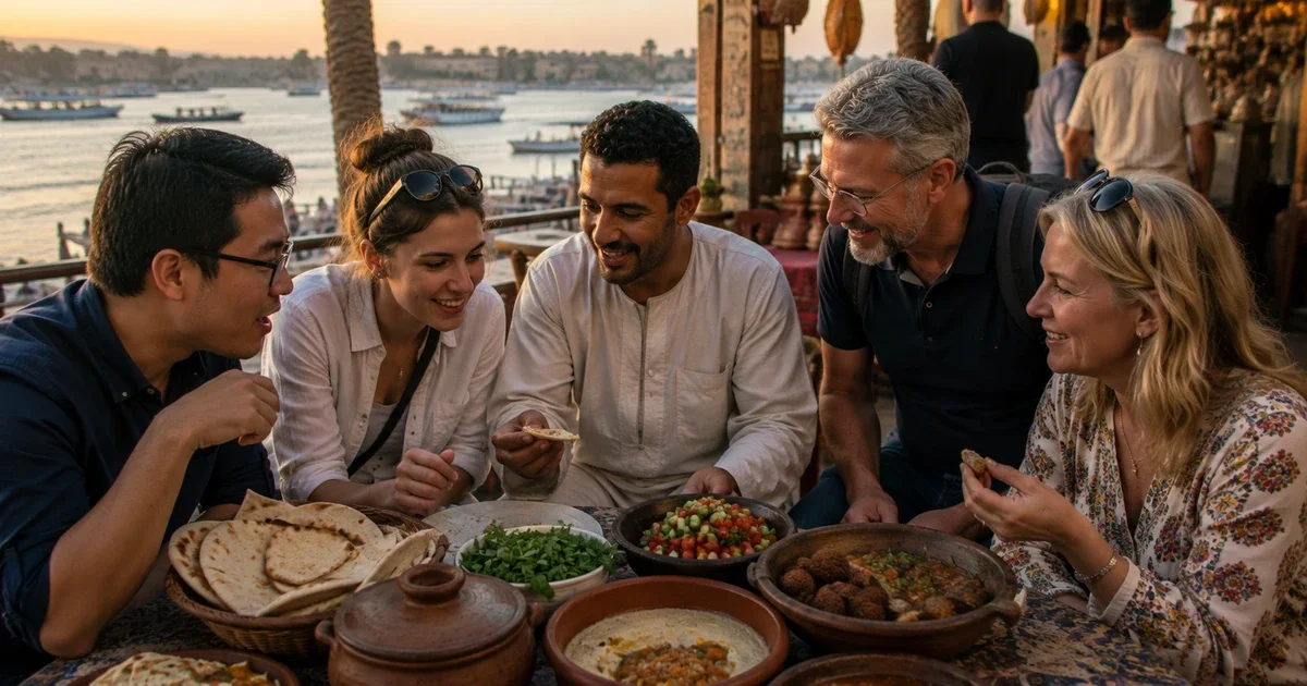 Local food and culture tour in Luxor