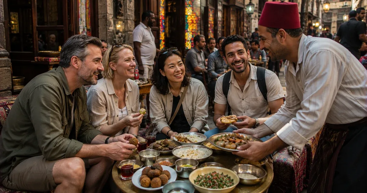 Local food and culture tour in Cairo