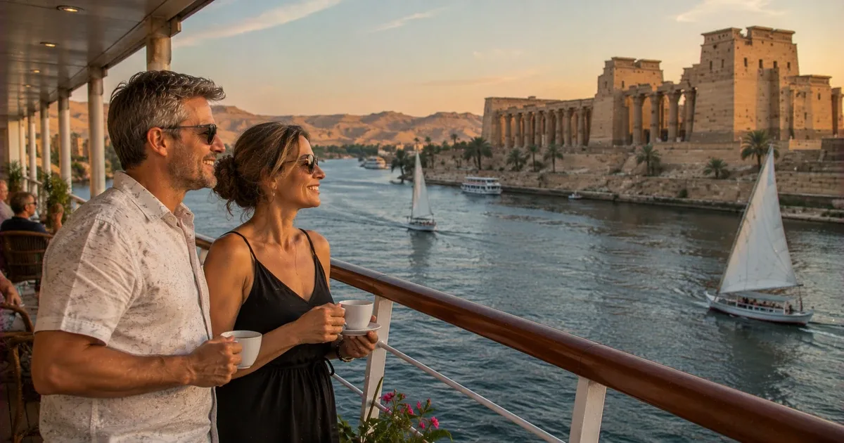 Three-night premium Nile cruise from Luxor to Aswan